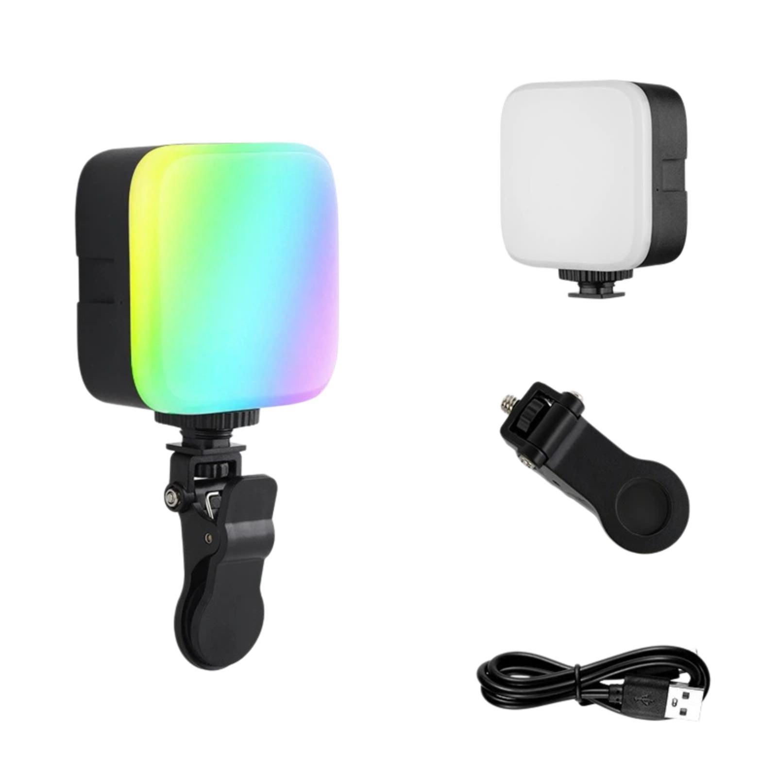 MJ-05 RGB Smartphone Light Portable Mini Pocket Light Outdoor Photography Video LED Lamp - Shopkiz.com