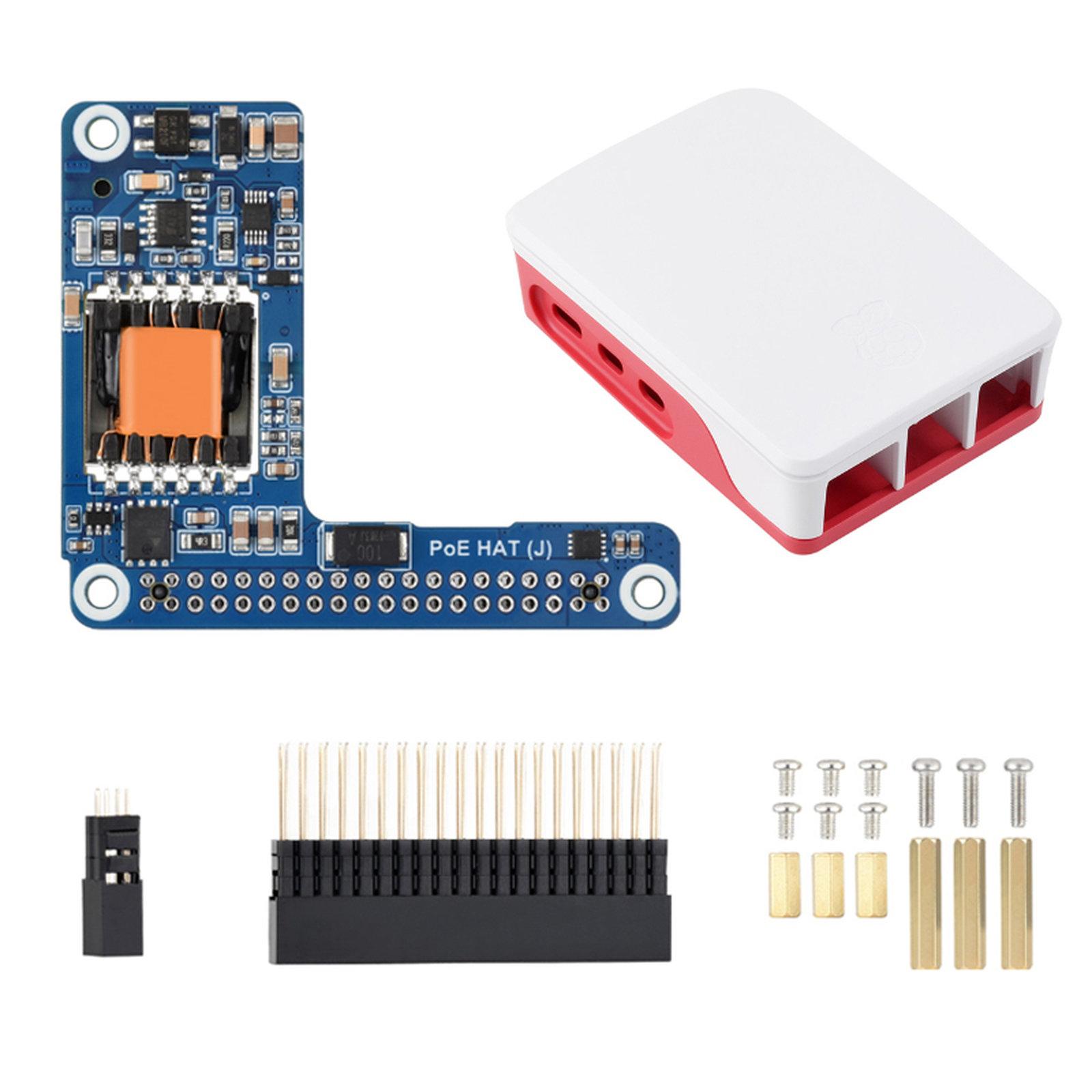 Waveshare 5/CM5 Dedicated PoE(+) Expansion Board For Raspberry Pi, Model: 34612+ Case - Shopkiz.com