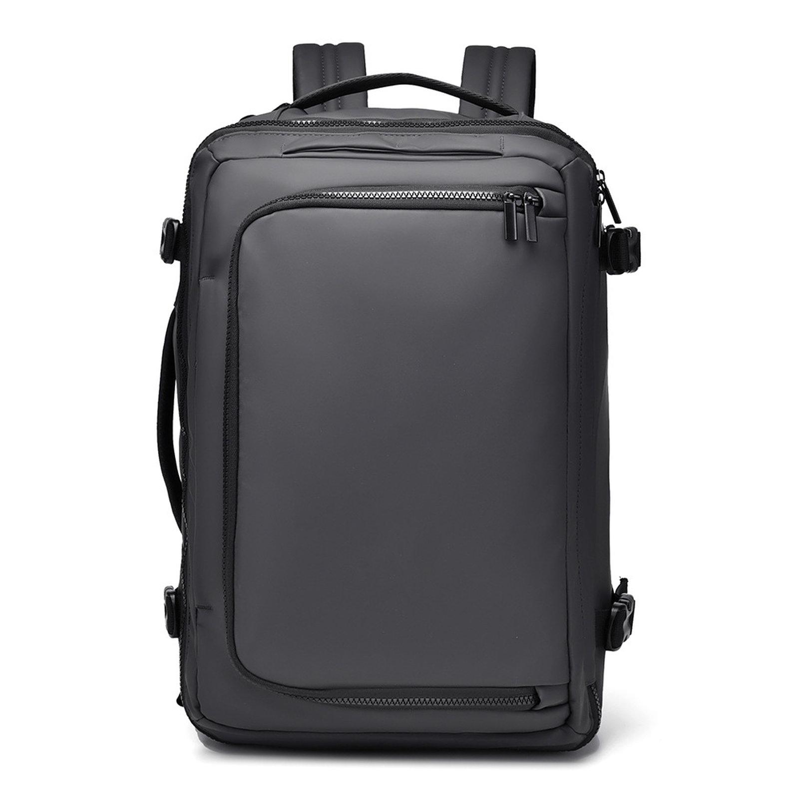 REMOID Travel Laptop Backpack Convertible Shoulder Bag With Luggage Strap(Gray) - Shopkiz.com