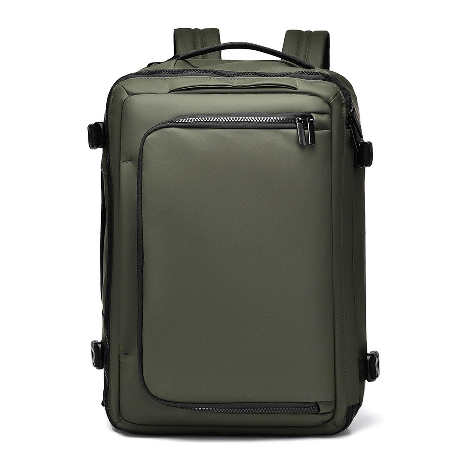 REMOID Travel Laptop Backpack Convertible Shoulder Bag With Luggage Strap(Green) - Shopkiz.com
