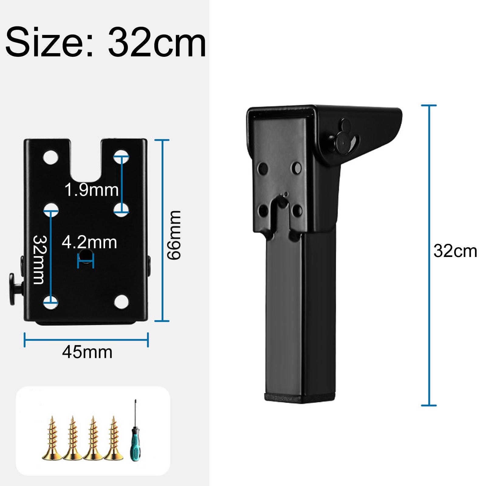 Metal Folding Table Legs Support Feet For Computer Desk & Camping Table, Size: 32cm - Shopkiz.com