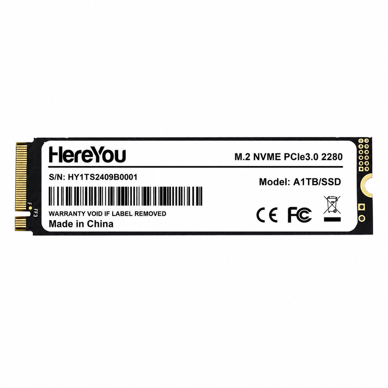HereYou M.2 NVMe PCIe 3.0 SSD 2280 Internal Solid State Drive For Laptop, Capacity: 1TB - Shopkiz.com