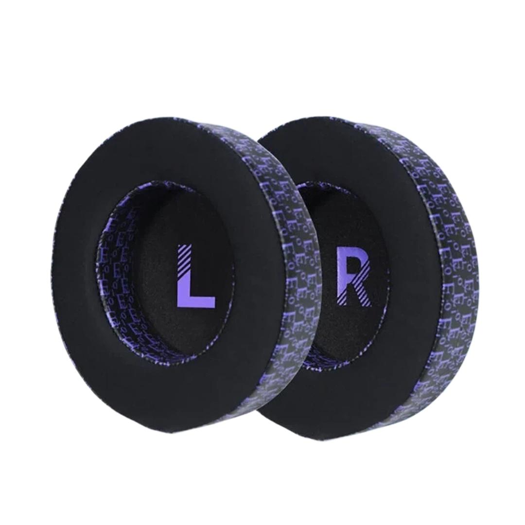 1pair Cooling Gel Replacement Ear Pads For AKG K701/ K702 / Q701 / Q702 Headphones(Black Purple) - Shopkiz.com