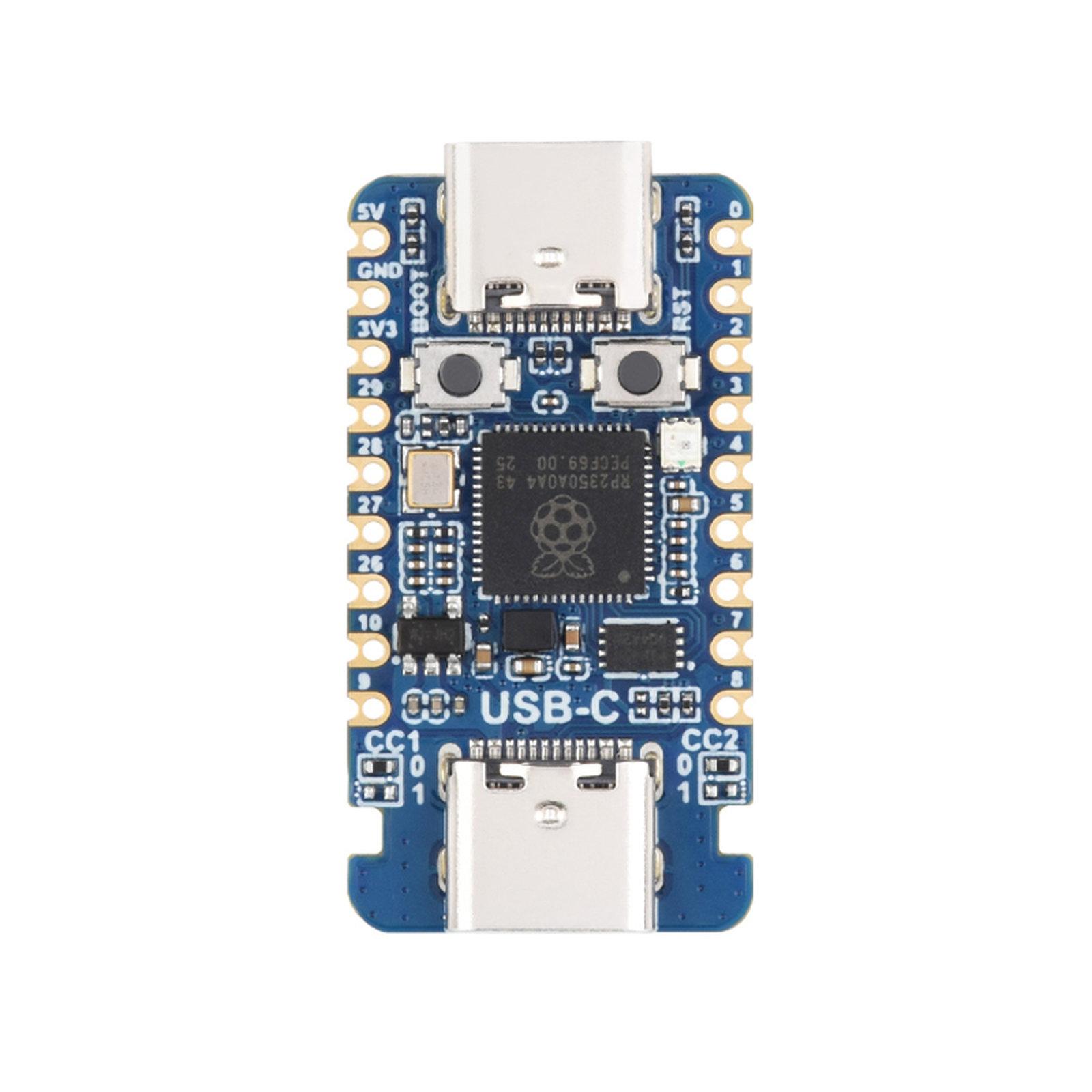 Waveshare RP2350-USB-C Mini Dual-Core Development Board For Raspberry Pi, Version: PIO-USB Female - Shopkiz.com