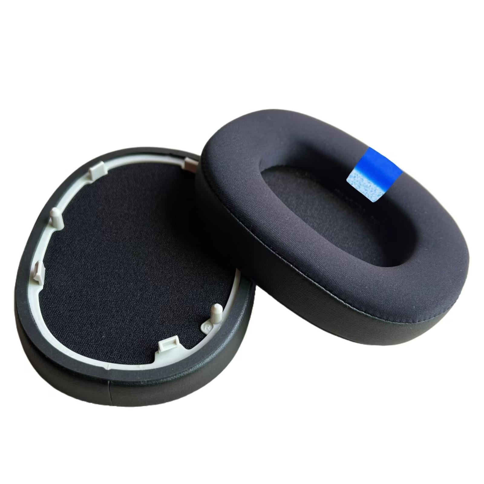2 PCS/Pack Replacement Ear Pads For Sony WH-1000XM6 Headphones Soft Cushion Repair Parts Cooling Gel Black - Shopkiz.com