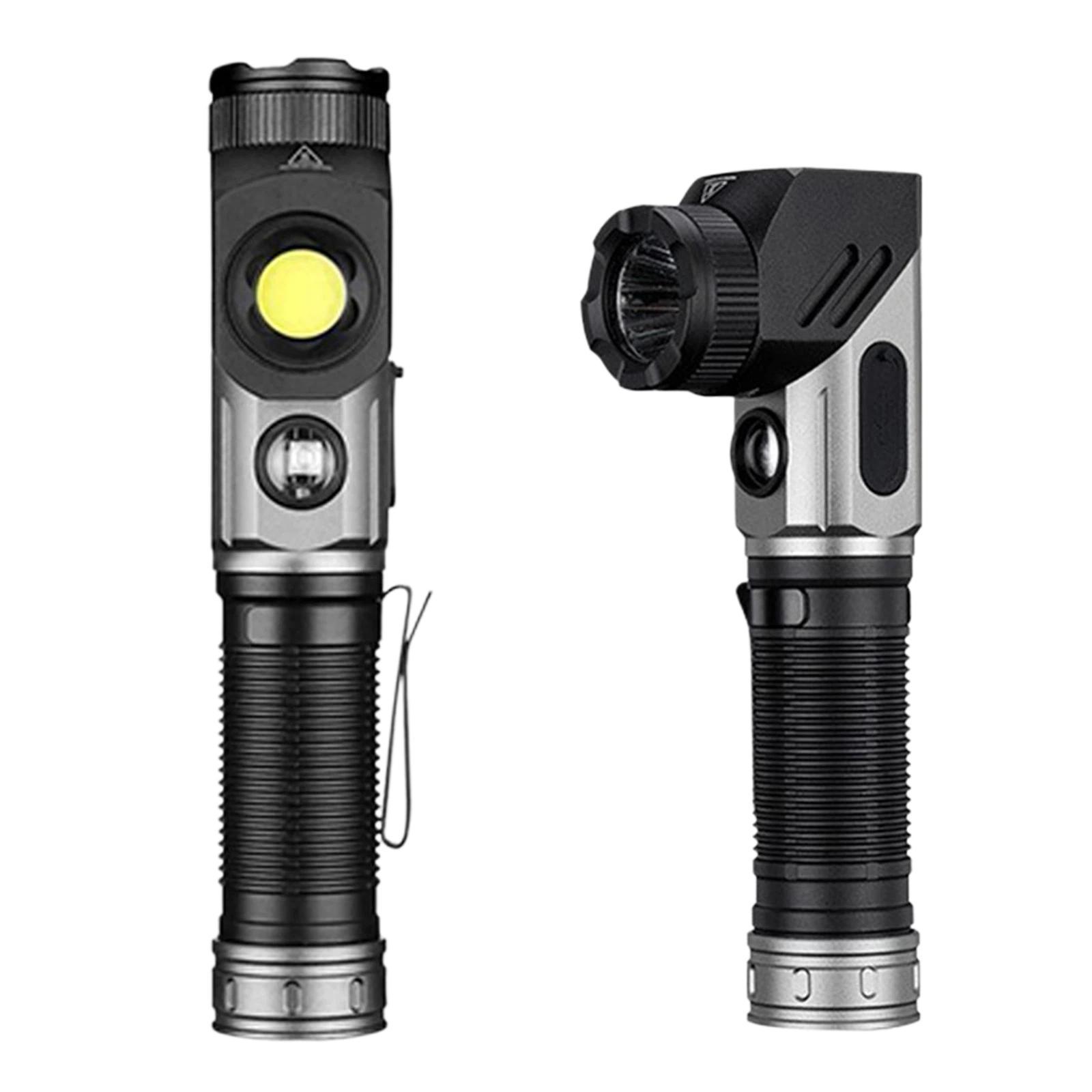 Portable Magnetic Corner Led Work Light Outdoor Multifunctional High Brightness Flashlight No Battery(With Purple Light) - Shopkiz.com