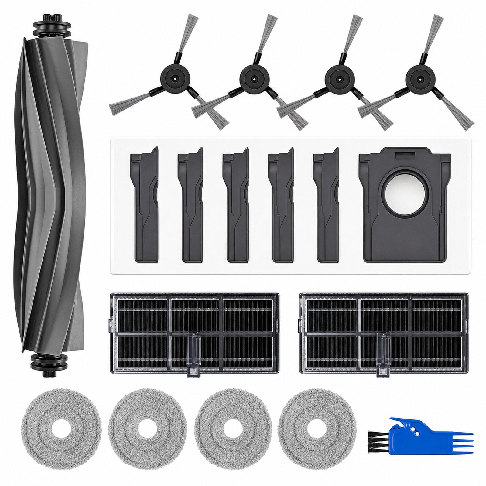 18 In 1 Replacement Accessories Kit For Dreame X40 Pro / X40 Ultra / L40 Ultra / S30 Pro Ultra Robot Vacuum Cleaners - Shopkiz.com