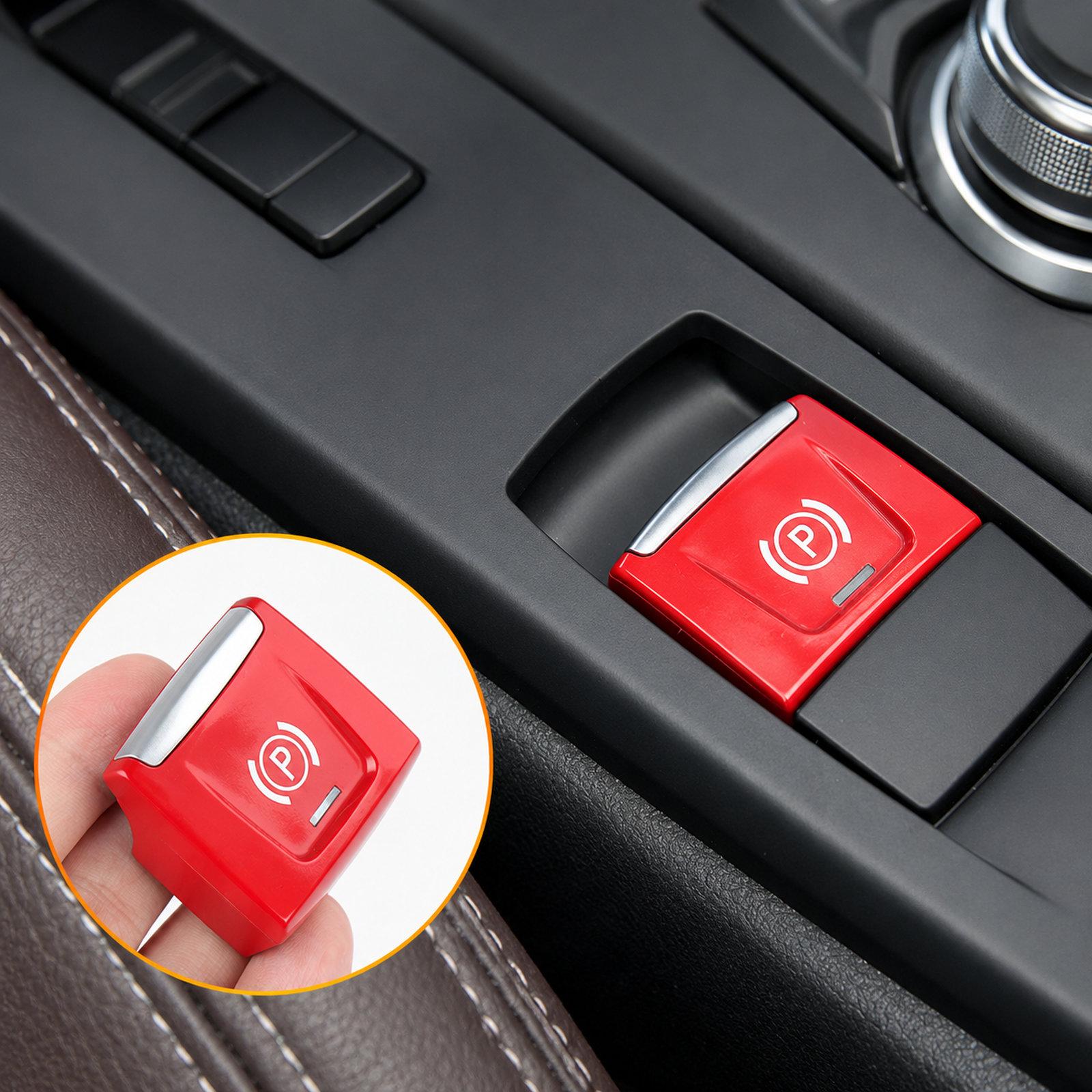 For BMW X1 F25 / F48 / F49 Electronic Parking Brake P Button Replacement Button 6131987788(Red) - Shopkiz.com