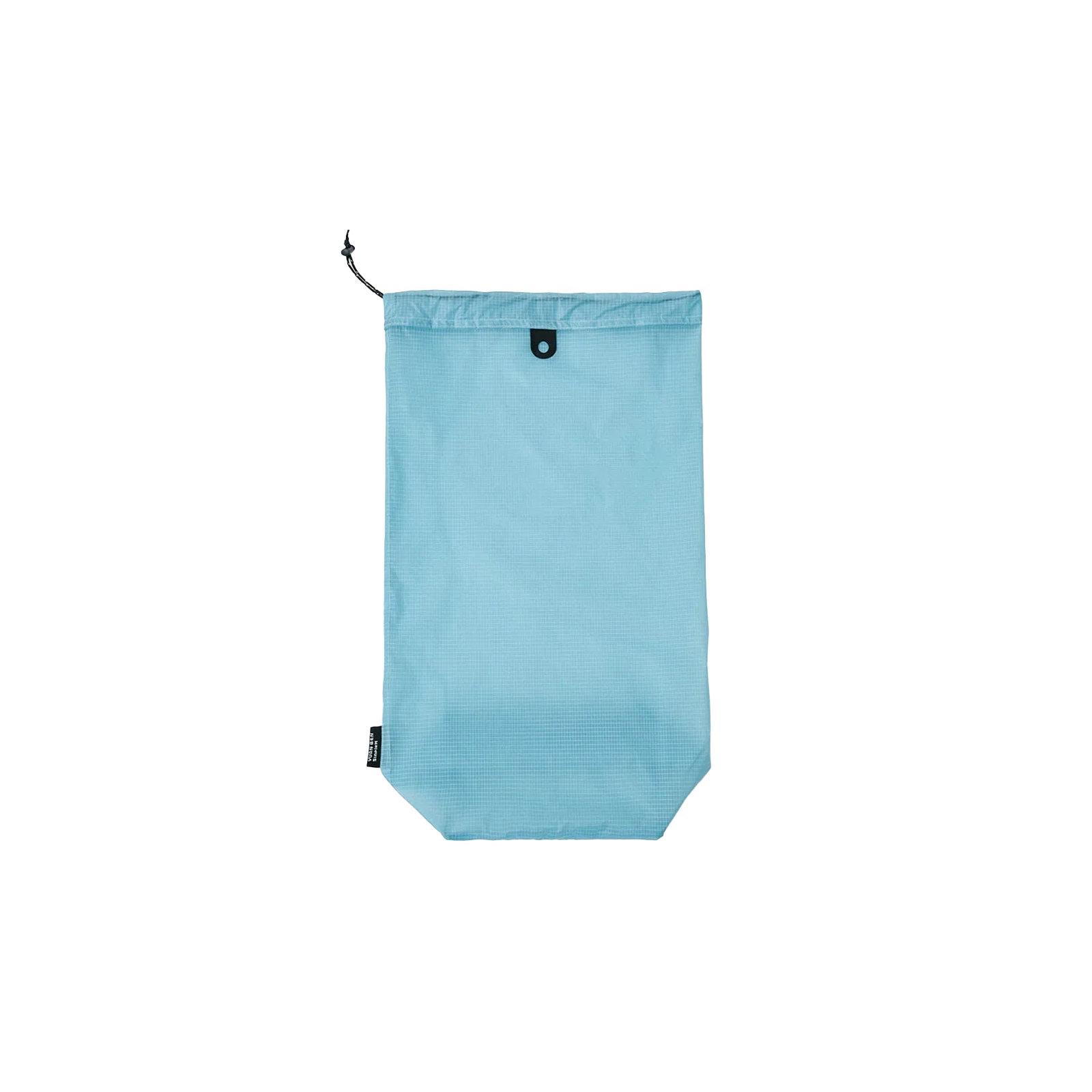 15D Silicone Coated Nylon Travel Shoe Bag Waterproof Drawstring Slipper Storage Pouch with Hypalon Loop Small Sky Blue - Shopkiz.com