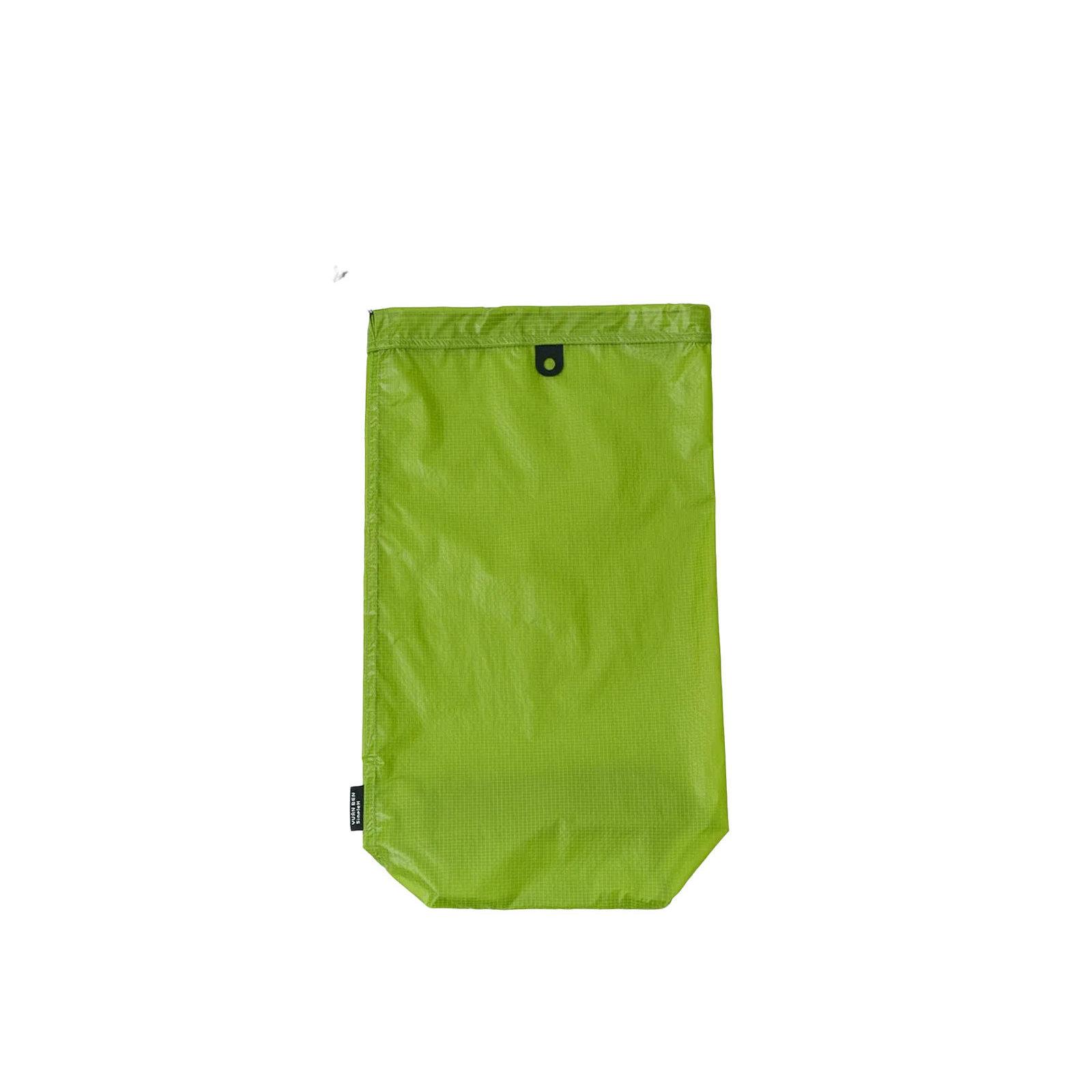 15D Silicone Coated Nylon Travel Shoe Bag Waterproof Drawstring Slipper Storage Pouch with Hypalon Loop Medium Green - Shopkiz.com