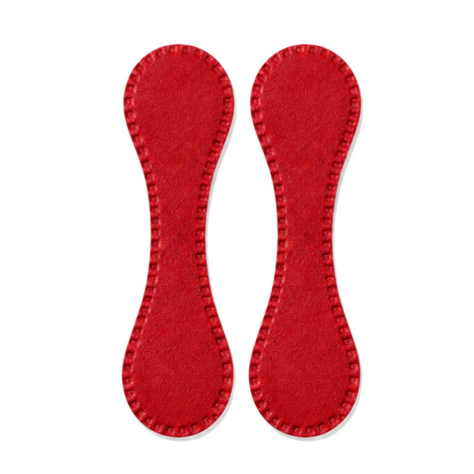 1 Pair Magnetic Pant Hem Clips No Sew Leather Sleeve Holder Clips Cuff Cinch Artifact to Prevent Pant Dragging(Red) - Shopkiz.com