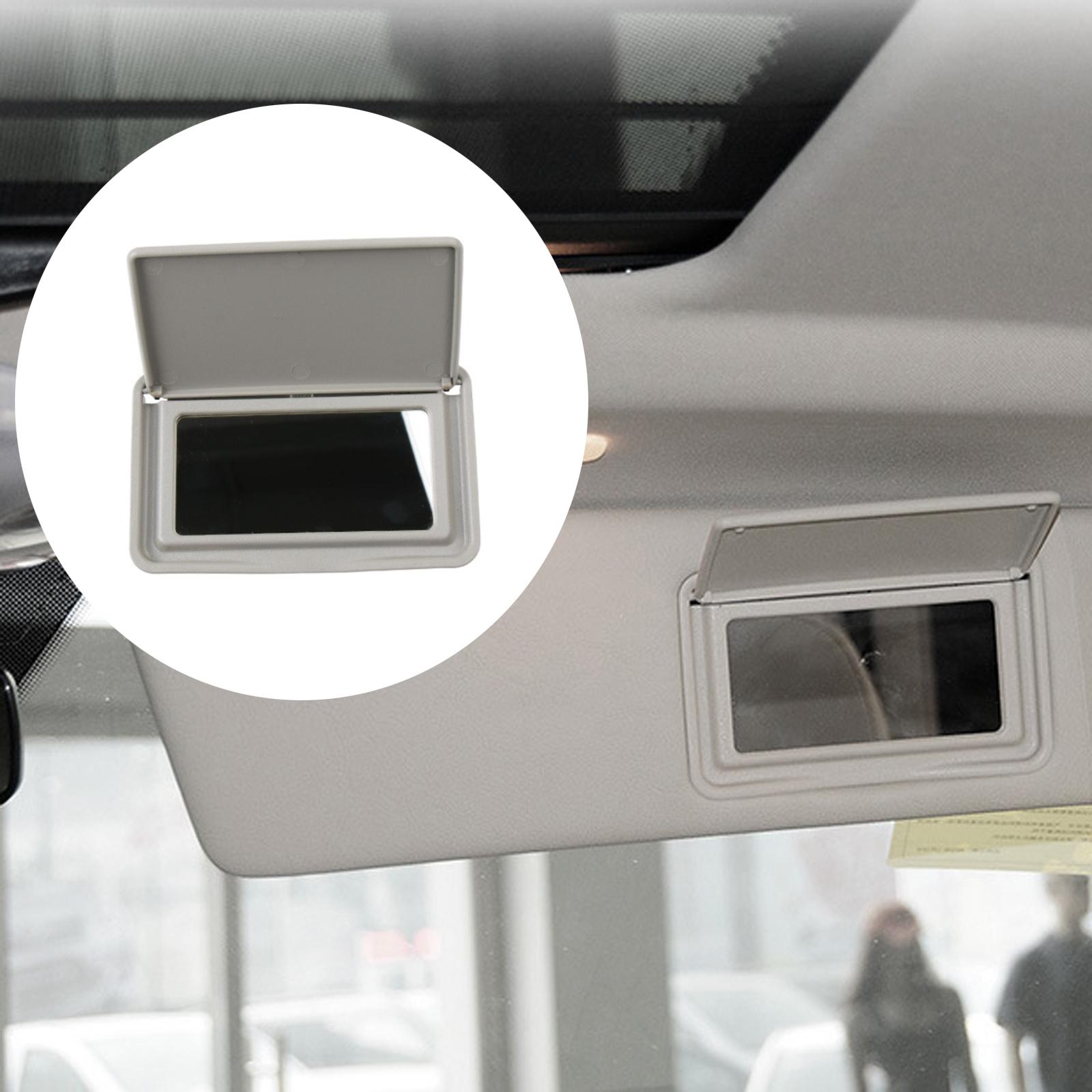 For Mercedes-Benz Left-Hand Drive E-Class W210 / C-Class W202 Front Sun Visor Vanity Mirror 2108102510(Left Gray) - Shopkiz.com