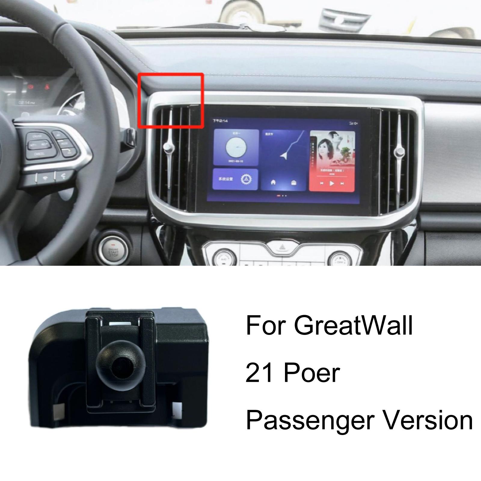 For GreatWall Left-Hand Drive Car Phone Holder Base, Model: 21 Poer Passenger Version - Shopkiz.com