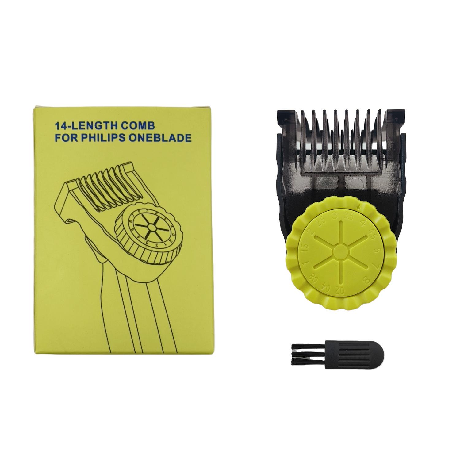 Adjustable Guide Comb For Philips OneBlade QP2523 QP2630 QP2724 QP2824(Green) - Shopkiz.com