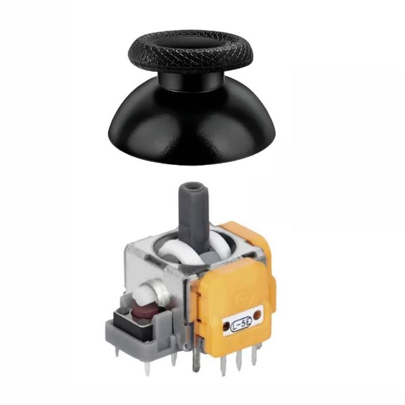 1 Set For PS5 Controller GINFULL Gen 4 Hall Effect Joystick Replacement 3D Analog Module & Cap - Shopkiz.com