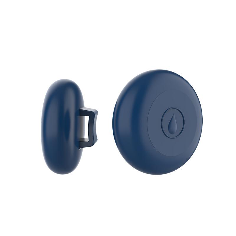 For AirTag 2nd Gen / AirTag 1st Gen Waterproof Silicone Protective Case Dog Cat Collar Holder, Size: M(Midnight Blue) - Shopkiz.com