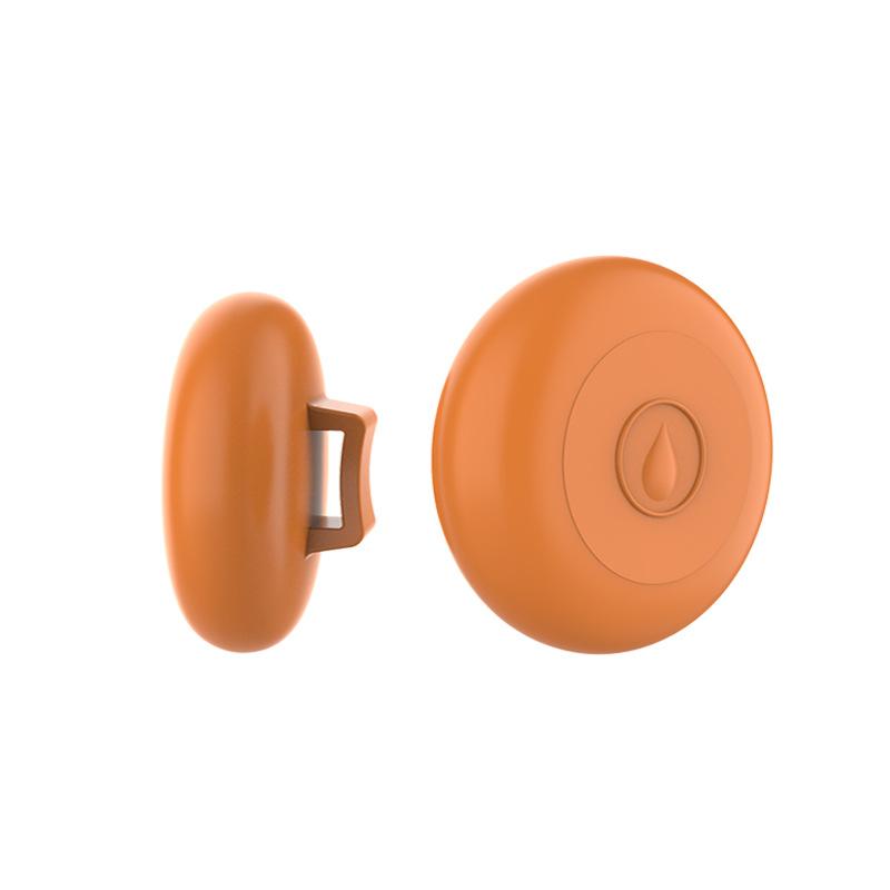For AirTag 2nd Gen / AirTag 1st Gen Waterproof Silicone Protective Case Dog Cat Collar Holder, Size: M(Orange) - Shopkiz.com