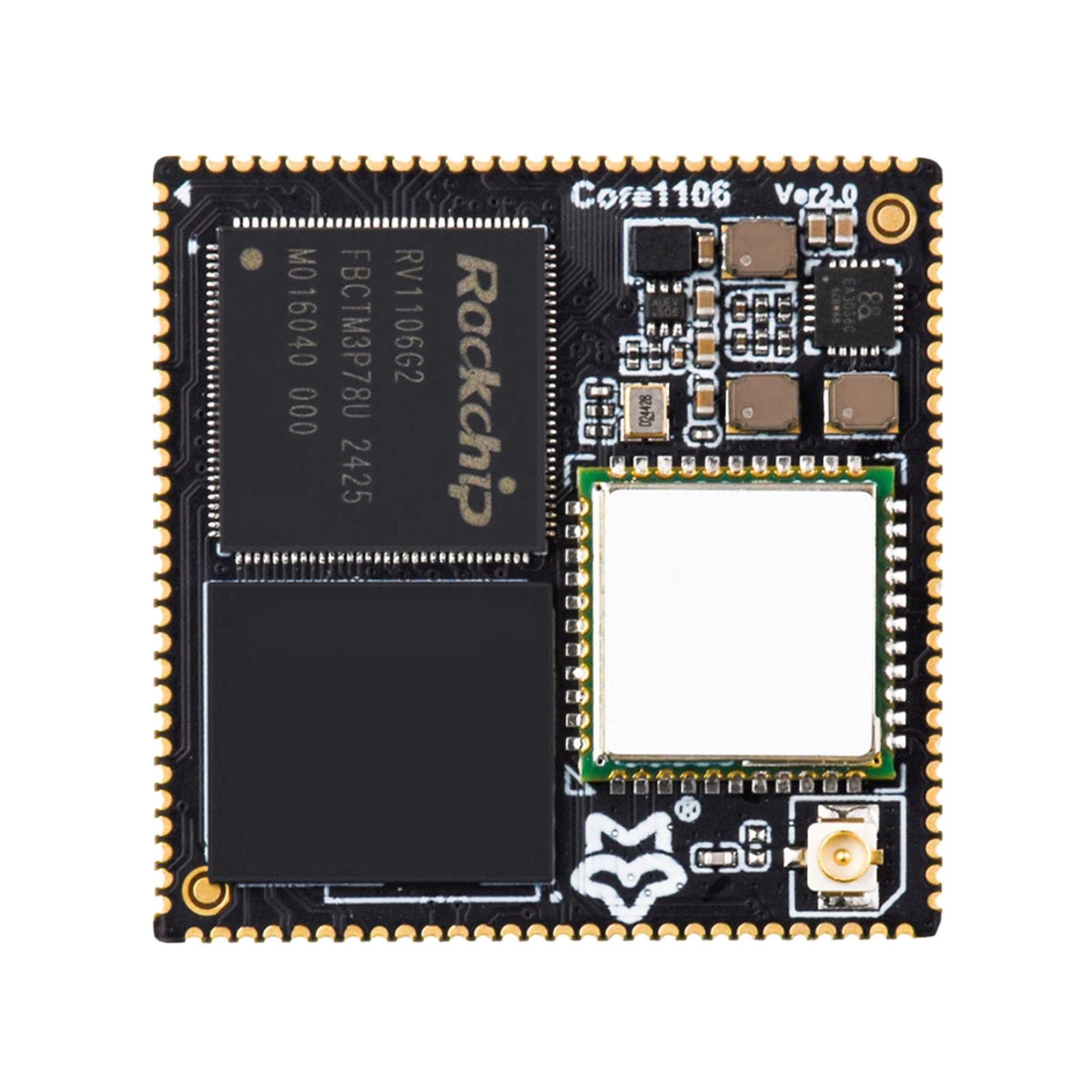 WAVESHARE 128MB Luckfox Core1106 Core Board Based On Rockchip RV1106 Chip, Spec: With WiFi(8GB eMMC) - Shopkiz.com