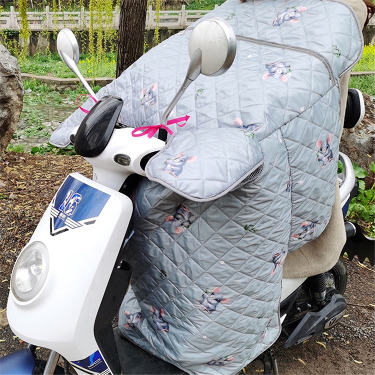 Summer Motorcycle Waterproof Windshield Covered Sunshade(Gray Mouse) - Shopkiz.com
