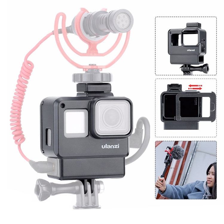 Ulanzi V2 Vlog Case Housing Shell for GoPro HERO7 Black /6 /5 - Shopkiz.com