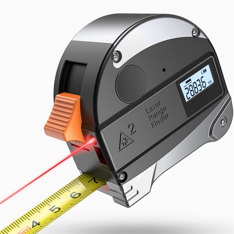 G305 5m+40m Tape Measure Infrared Laser Distance Meter(Black Yellow) - Shopkiz.com