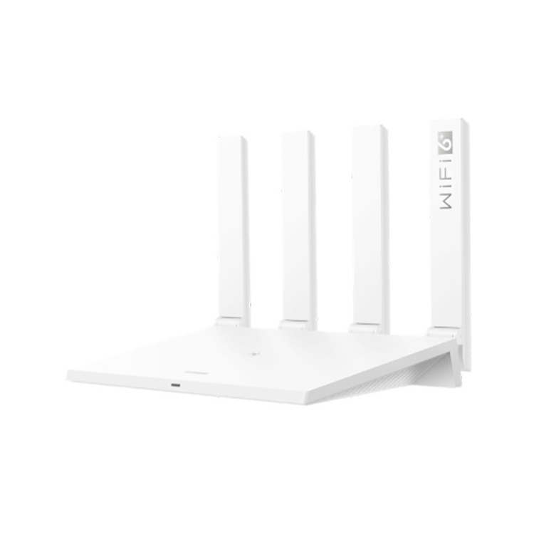 Original Huawei Router AX3 Pro 3000Mbps 2.4G / 5.0GHz Dual Band WiFi Router with 5dBi Antennas, Gigahome Quad-core 1.4 GHz CPU(White) - Shopkiz.com