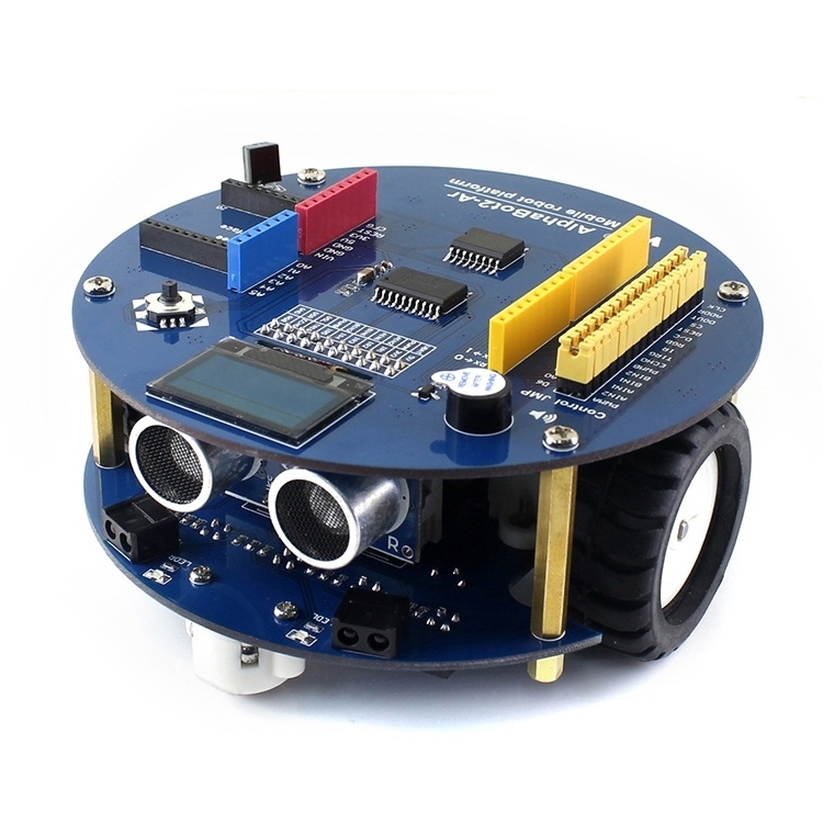 Waveshare AlphaBot2 Robot Building Kit for Arduino (no Arduino Controller) - Shopkiz.com