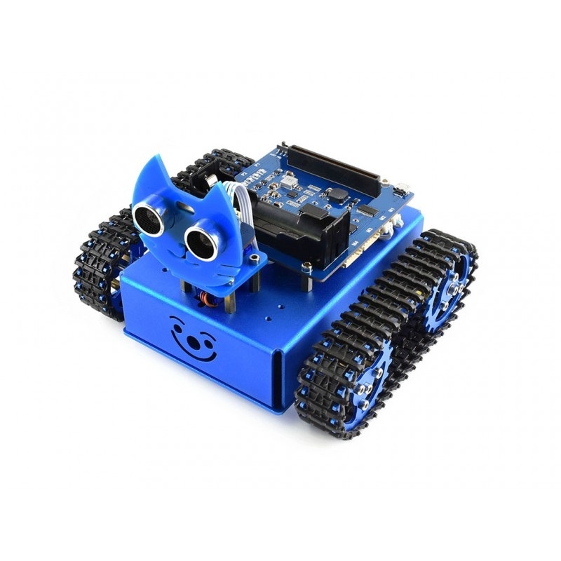 Waveshare KitiBot Tracked Robot Building Kit for micro:bit (no micro:bit) - Shopkiz.com