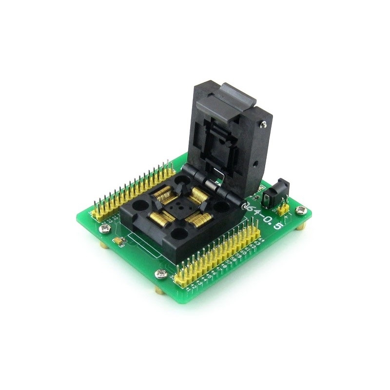 Waveshare STM8-QFP64-0.5, Programmer Adapter - Shopkiz.com