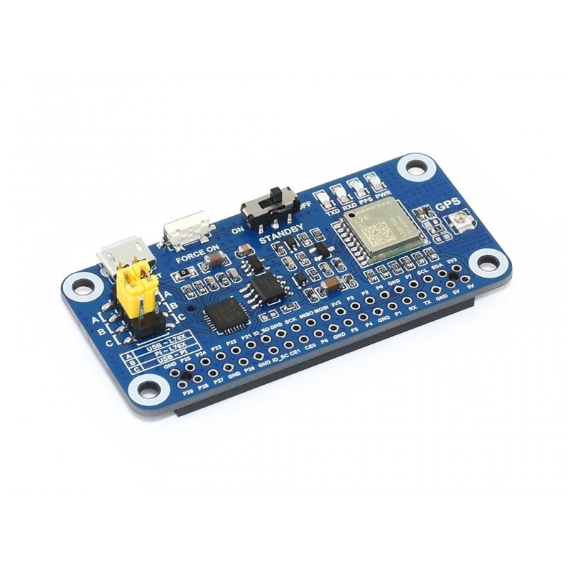 Waveshare L76X Multi-GNSS HAT for Raspberry Pi, GPS, BDS, QZSS - Shopkiz.com