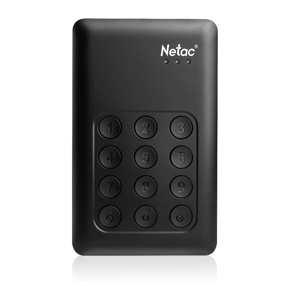 Netac K588 500G USB 3.0 Keypad Encryption Portable Hard Disk - Shopkiz.com