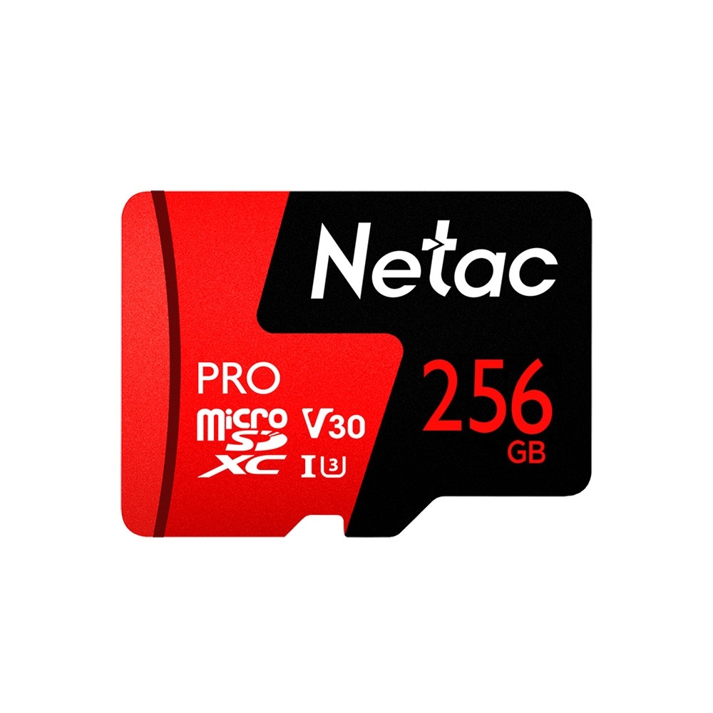 Netac P500 PRO 256GB U3 Speed Level Automobile Data Recorder Monitor Camera Memory Card TF Card - Shopkiz.com