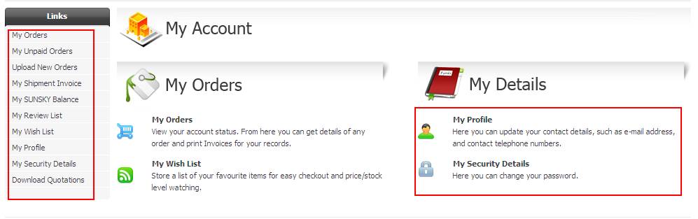 SUNSKY - How to Make Order SUNSKY - How to Make Order