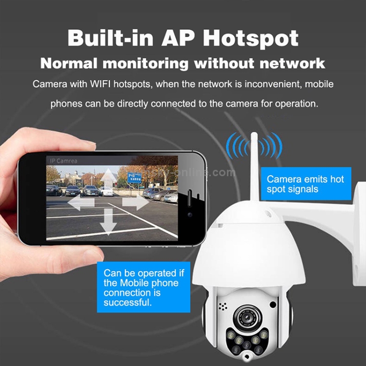 EU Plug -Babyphone vidéo sans fil avec caméra IP 2MP,vision nocturne,Wi  Fi,système de surveillance pour bébé-nounou,alarme en c