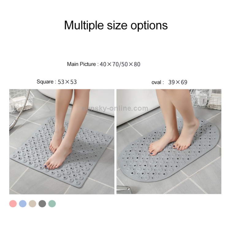 Pvc Bathroom Non-slip Mat Carpet, Pvc Shower Mat