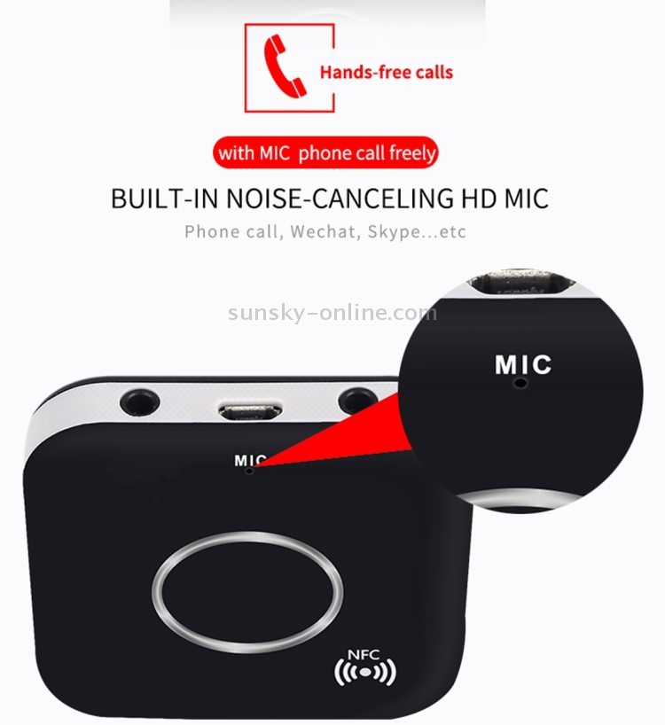 B7 CSR8635 Bluetooth V4.1 Music Audio Receiver, Support AUX / NFC / Hands-free B7 CSR8635 Bluetooth V4.1 Music Audio Receiver, Support AUX / NFC / Hands-free