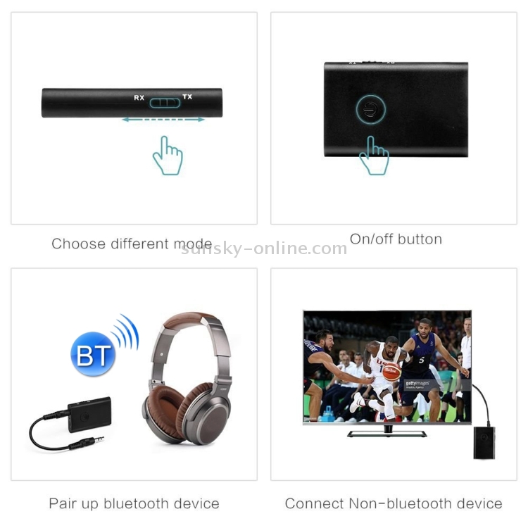 2 in 1 Bluetooth Receiver & Transmitter 2 in 1 Bluetooth Receiver & Transmitter