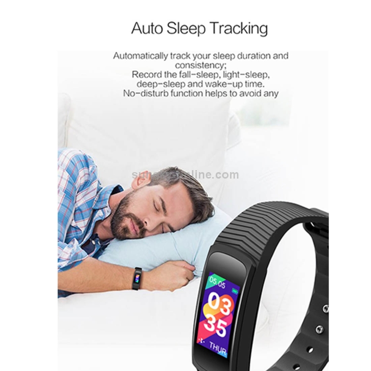 SMA-B3 Fitness Tracker Pulsera inteligente Bluetooth de 0,96