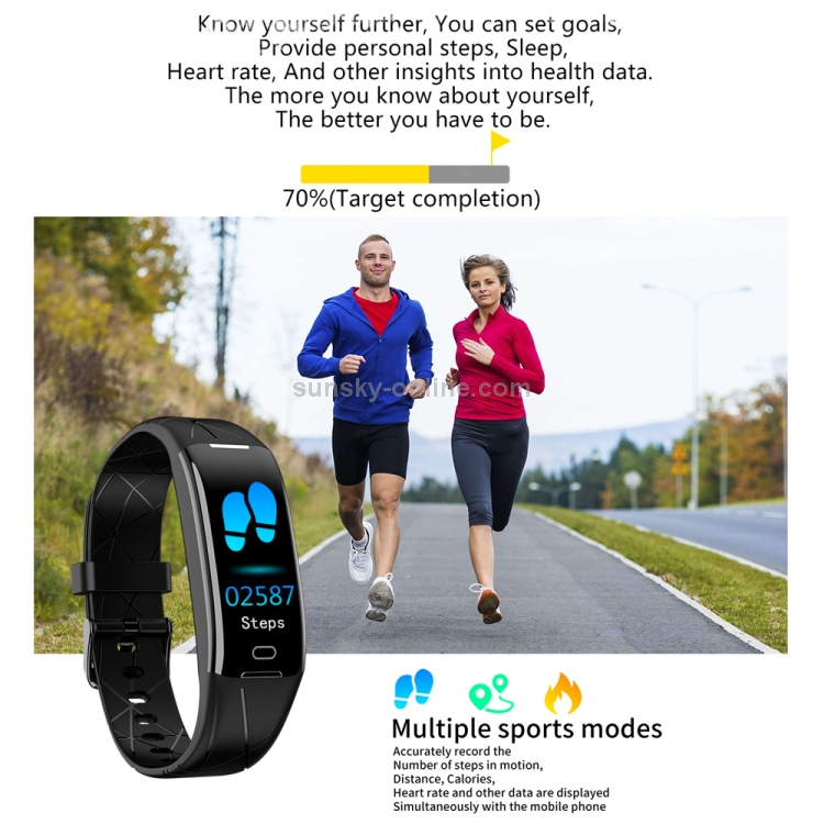 Smart band heart rate discount monitor waterproof multiple motion mode