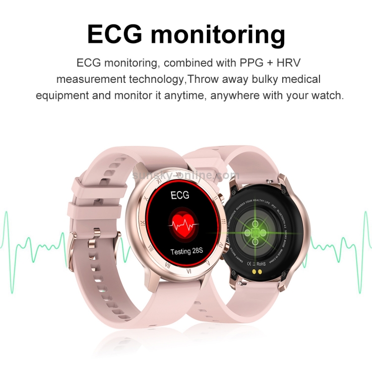 đồng Hồ Wear Os Ecg Watch DT89 Inch Round Color Screen Smart Watch