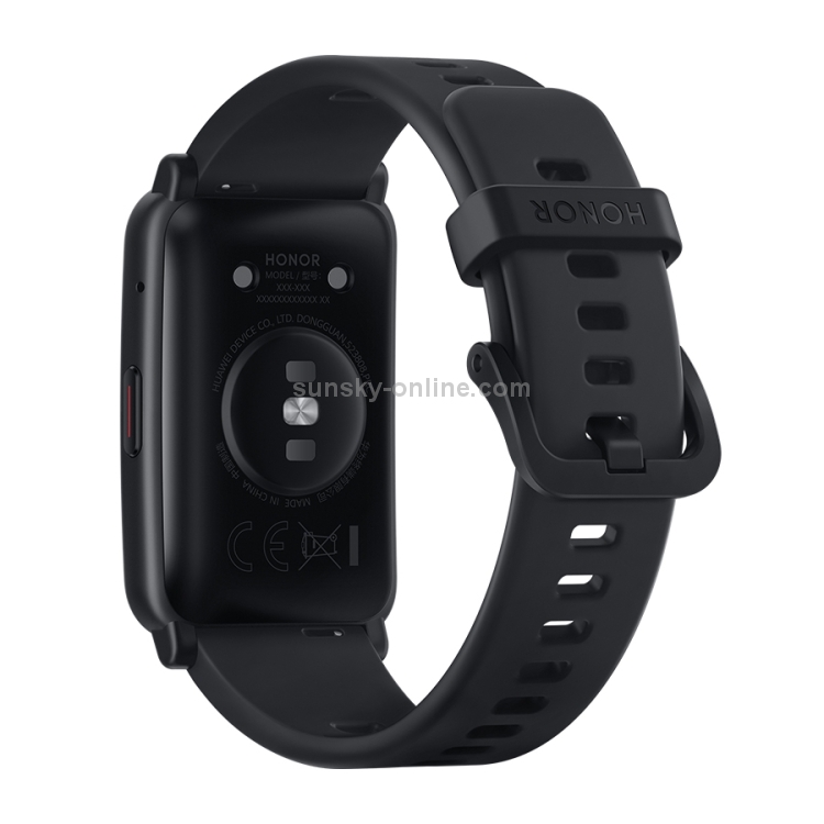 Reloj inteligente HUAWEI Honor ES Fitness Tracker, pantalla de 1,64  pulgadas, grabación de ejercicio de soporte, monitorización de frecuencia  cardíaca / sueño / oxígeno en sangre, grabación del ciclo fisiológico  femenino (negro)