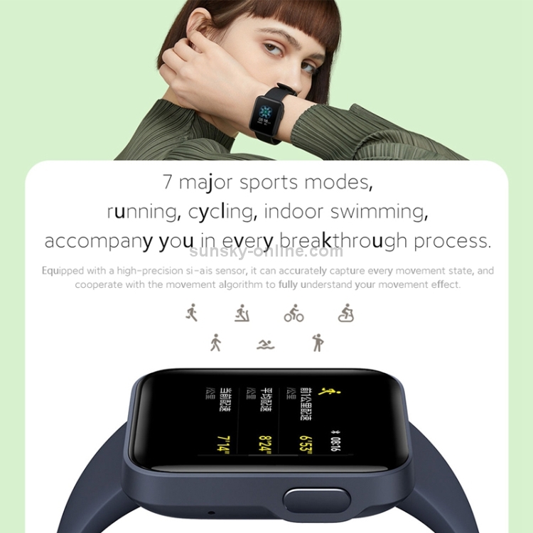 Xiaomi Redmi Watch Heart Rate 5Atm Proof Dwaterproof Water 1.4