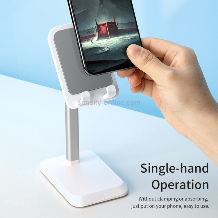 ROCK RPH0944 Adjustable Lifting 90 Degree Rotation ABS Stand Desktop Phone Tablet Holder(Black) ROCK RPH0944 Adjustable Lifting 90 Degree Rotation ABS Stand Desktop Phone Tablet Holder(Black)