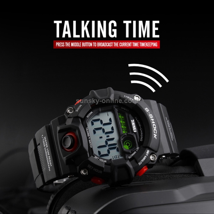 Skmei discount talking watch