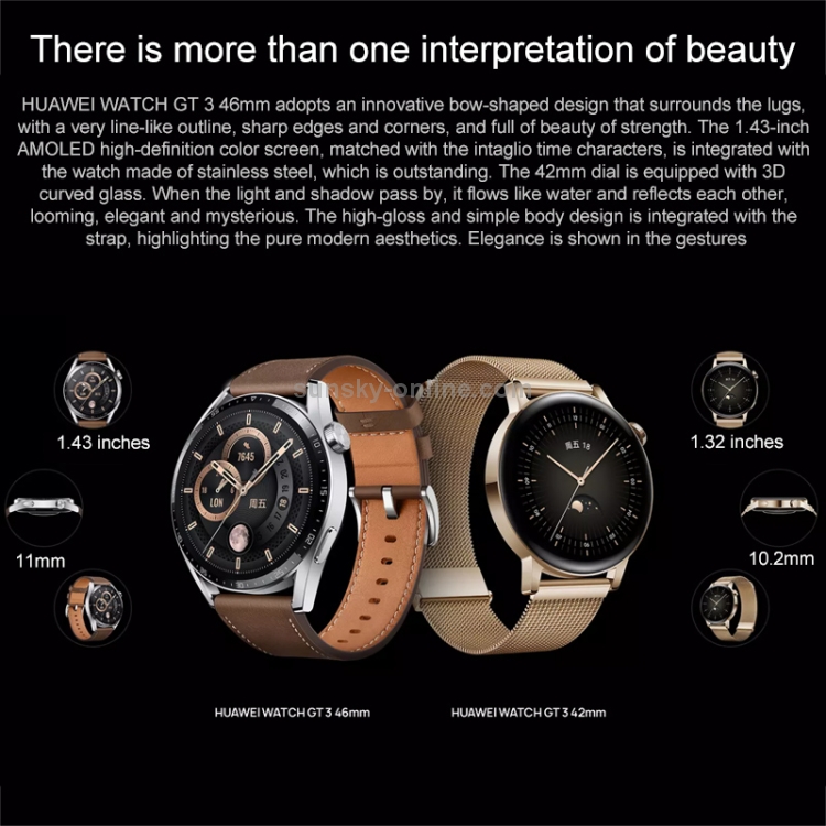 Huawei GT3 Watch 42mm Black