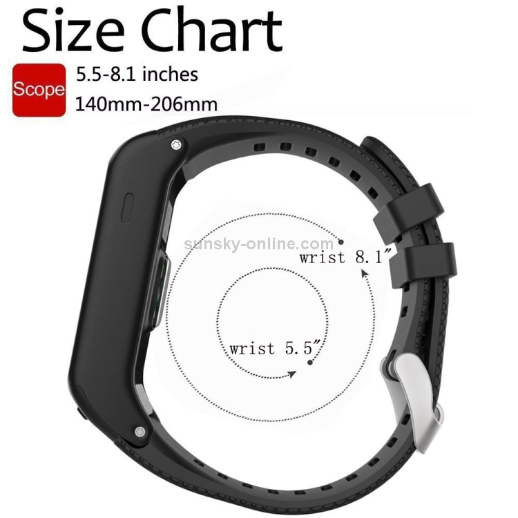 Garmin vivoactive hr band size deals