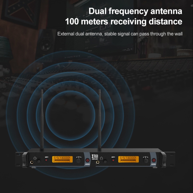 IEM1200 Transmisor inalámbrico Stage Singer Ear Monitor System (enchufe de la UE) - B4