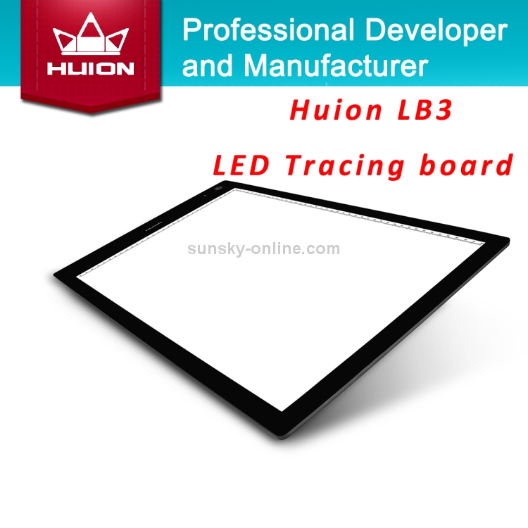 Huion LB3 LED Light Tracing Pad Art Craft Caja de luz - 5
