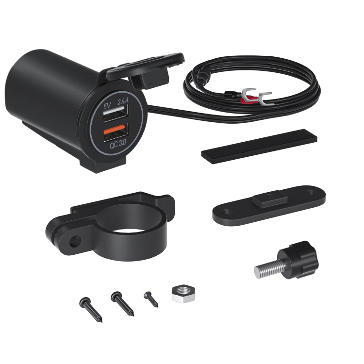 ZH-723F4 Car / Motorcycle QC3.0 Cell Phone Fast Charging Dual USB Car Charger(Orange Light) ZH-723F4 Car / Motorcycle QC3.0 Cell Phone Fast Charging Dual USB Car Charger(Orange Light)