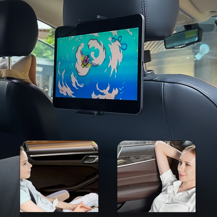 Support de voiture pour siège arrière, support de tablette pour téléphone  (noir)